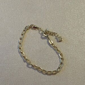 Kendra Scott silver Link Bracelet with Charm